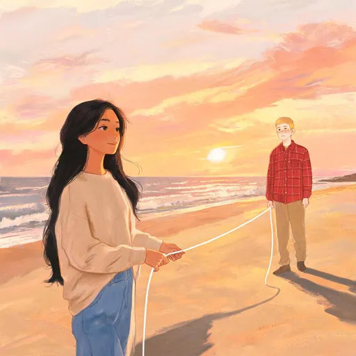 The Long Wave in the storybook style — sample illustration