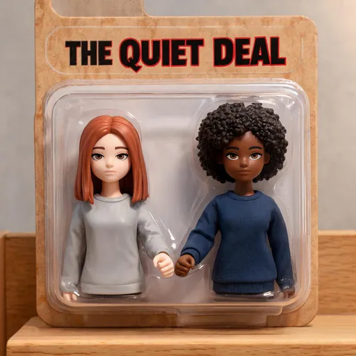 The Quiet Deal in the collectible figurine style — sample illustration